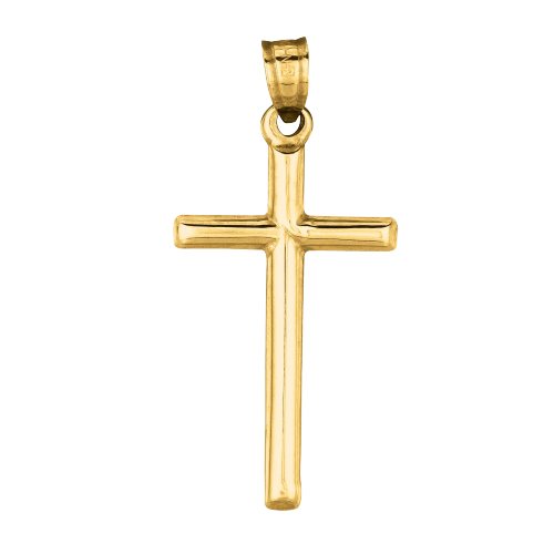 14K Gold Medium Cross