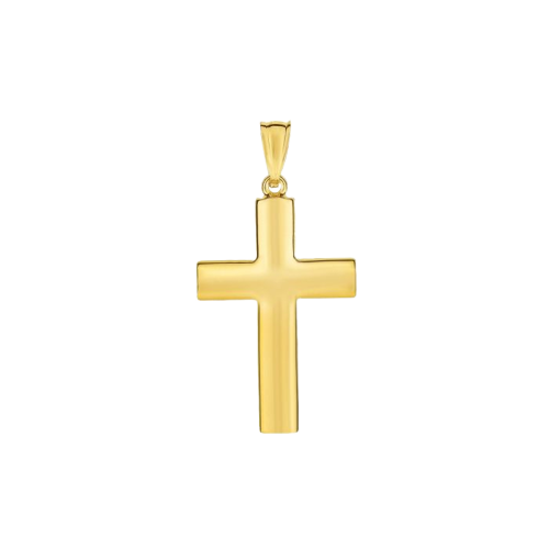 14K Gold Reversible Cross