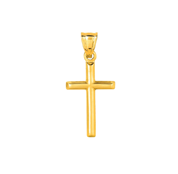 14K Gold Petite Cross